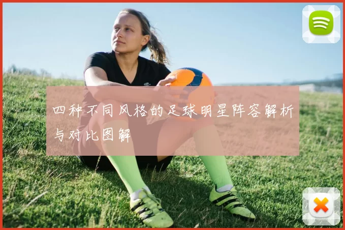 四种不同风格的足球明星阵容解析与对比图解