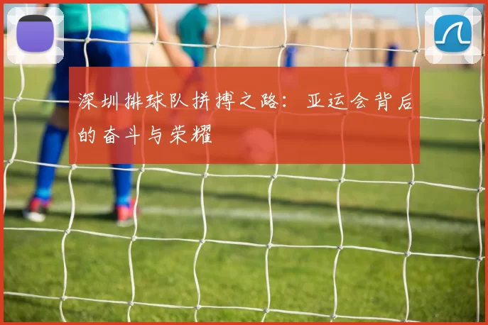 深圳排球队拼搏之路：亚运会背后的奋斗与荣耀